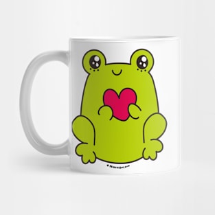 cute frog, kawaii frog cartoon Mug